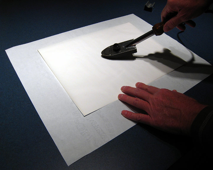 Tacking Tissue to Print